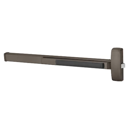 Grade 1 Rim Exit Bar, Wide Stile Pushpad, 36-in Device, Classroom Function, L Lever With Escutcheon,